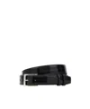 Hogan Adjustable Double Belt 30 Mm In Black