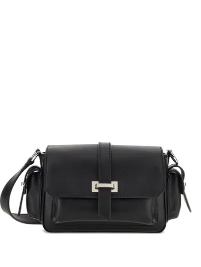 Hogan Pre Flap Small Leather Crossbody Bag