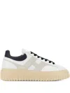 Hogan Pre H Stripes Leather Sneakers
