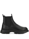 Hogan Pre H692 Leather Chelsea Boots In Black