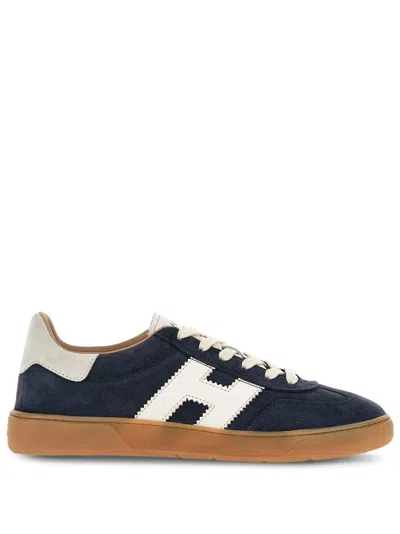 Hogan Pre Hogan Cool Leather Sneakers In Blue