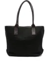 Hogan Pre Hogan Script Small Tote Bag In Black