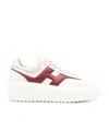 Hogan Pre Strap-up Sneakers In White