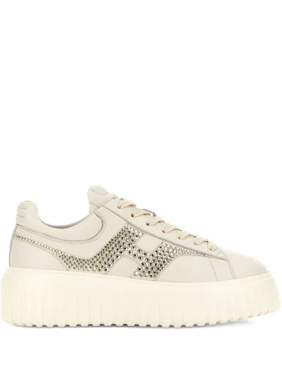 Hogan Pre Women's Sneakers Ivory In Multi