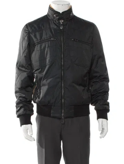 Pre-owned Hogan Puffer Coat In Gray
