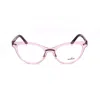Hogan Purple Plastic Frames In Pink