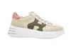 Hogan Rafia Sneakers In Neutral