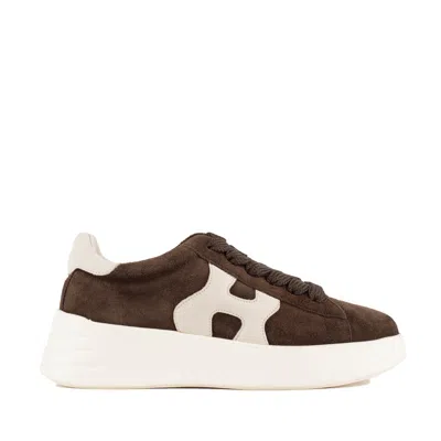 HOGAN HOGAN REBEL BROWN SNEAKERS