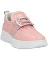 Hogan Rebel H562 Leather Sneaker In Pink