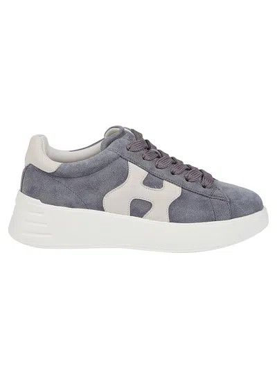 Hogan Rebel H562 Sneakers In Gray