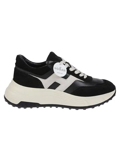 Hogan Rebel H562 Sneakers In Black