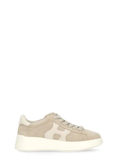 Hogan Rebel H562 Sneakers In Neutral