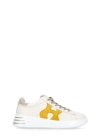 Hogan Rebel Leather Sneakers In White