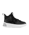 Hogan Rebel Hi-top Sneakers In Black