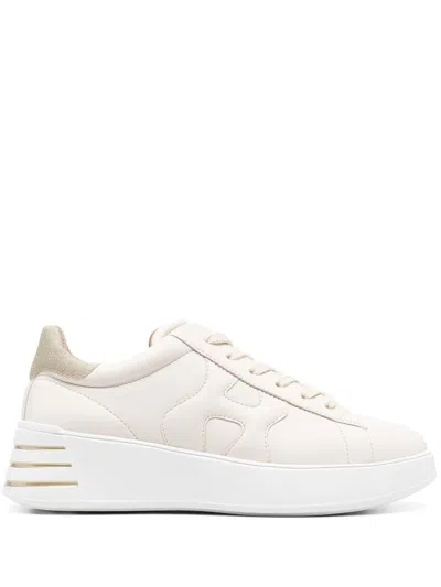 HOGAN HOGAN REBEL LEATHER SNEAKERS