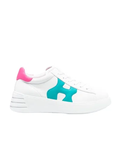 Hogan Rebel Low-top Sneakers In White