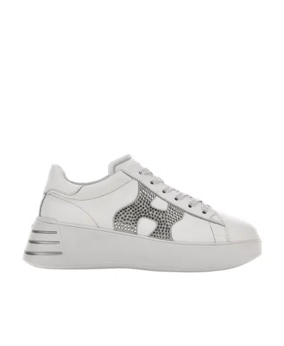 Hogan Rebel Low-top Sneakers In White