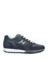 Hogan Rebel Man Sneakers Midnight Blue Size 7.5 Leather