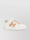 Hogan Rebel Sneakers In Nappa Leather Multicolor In White