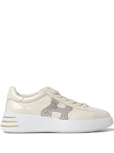 Hogan Rebel Sneakers In Neutral