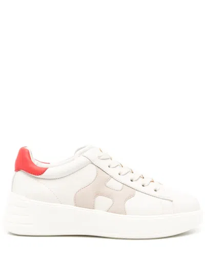 Hogan Rebel Sneakers In Neutrals
