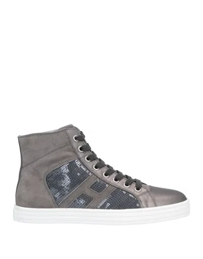 Hogan Rebel Sneakers In Grey