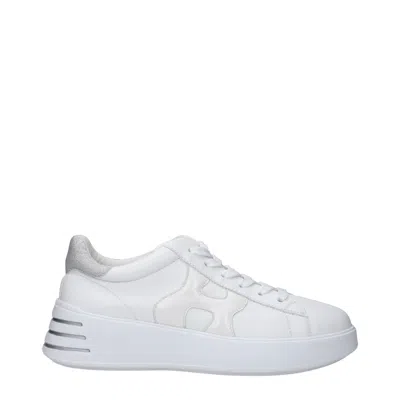 Hogan Woman Sneakers White Size 4.5 Leather