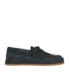 Hogan Round-head Casual Shoes In Black