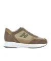 Hogan Round Head Low-cut Casual Shoes In Multicolor