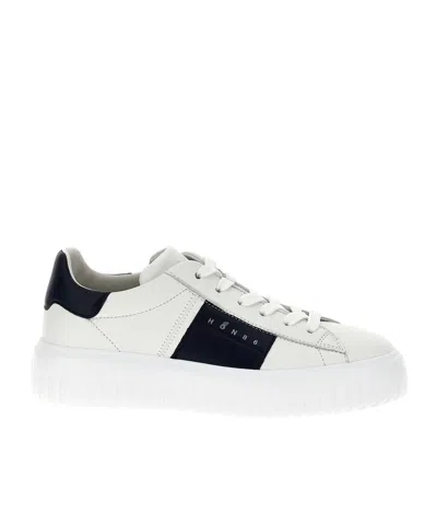 HOGAN HOGAN H-STRIPES LACE-UP SNEAKERS