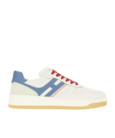 Hogan Round Head Low-cut Casual Shoes In White