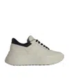 Hogan Round Head Low-cut Sneakers In Nude
