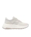 Hogan Round Head Low-cut Sneakers In White