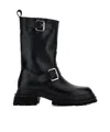 Hogan 10-storey Biker Boot In Black