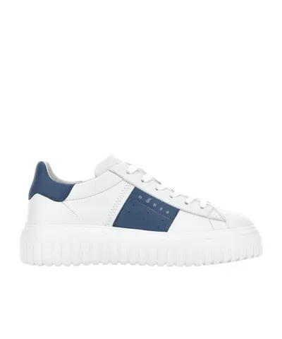 HOGAN HOGAN H-STRIPES LACE-UP SNEAKERS