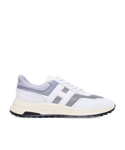Hogan Round-head Sneakers In White