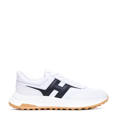 Hogan Round-head Sneakers In White