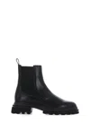 Hogan Woman Ankle Boots Black Size 7 Leather In Black