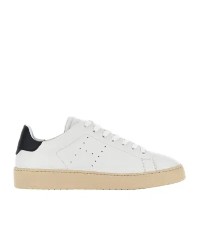 Hogan Round-toe Lace-up Sneakers In Multi