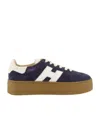 Hogan Round Toe Low-top Casual Shoes