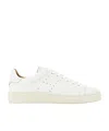 Hogan Round Toe Sneakers In White