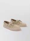 Hogan H683 Boat Loafer In Calf Leather