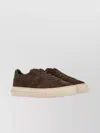 Hogan H691 Lace-up Sneakers With Suede Upper And Memory Foam Comfort In Brown