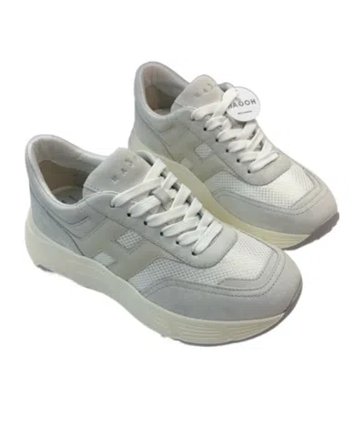 Hogan Round-toed Athletic Shoes In Gray