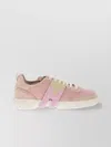 Hogan Rubber Pull Tab Contrast Sneakers In Neutral