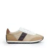 Hogan H671 Panelled Suede Sneakers In Brown
