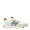 HOGAN RUNNING H601 WHITE LEATHER H LIGHT BLUE