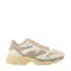 Hogan Running New Leather Mesh In White