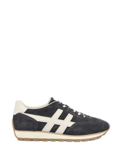 Hogan Running Sneakers In Gray