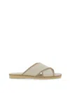 Hogan Crossover-strap Leather Sandals